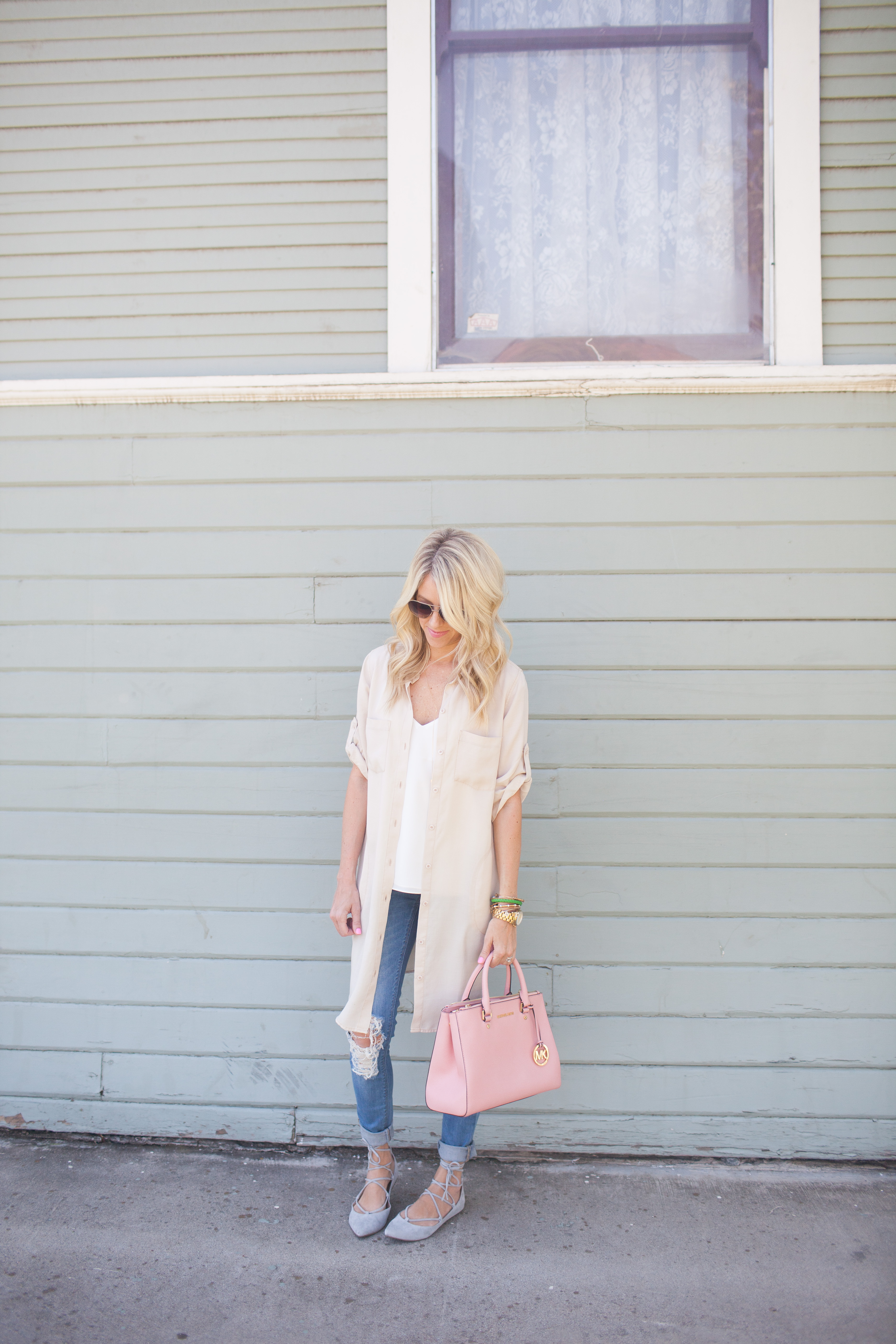 Kailee-Wright-shirtdress-jeans-nordstrom-8