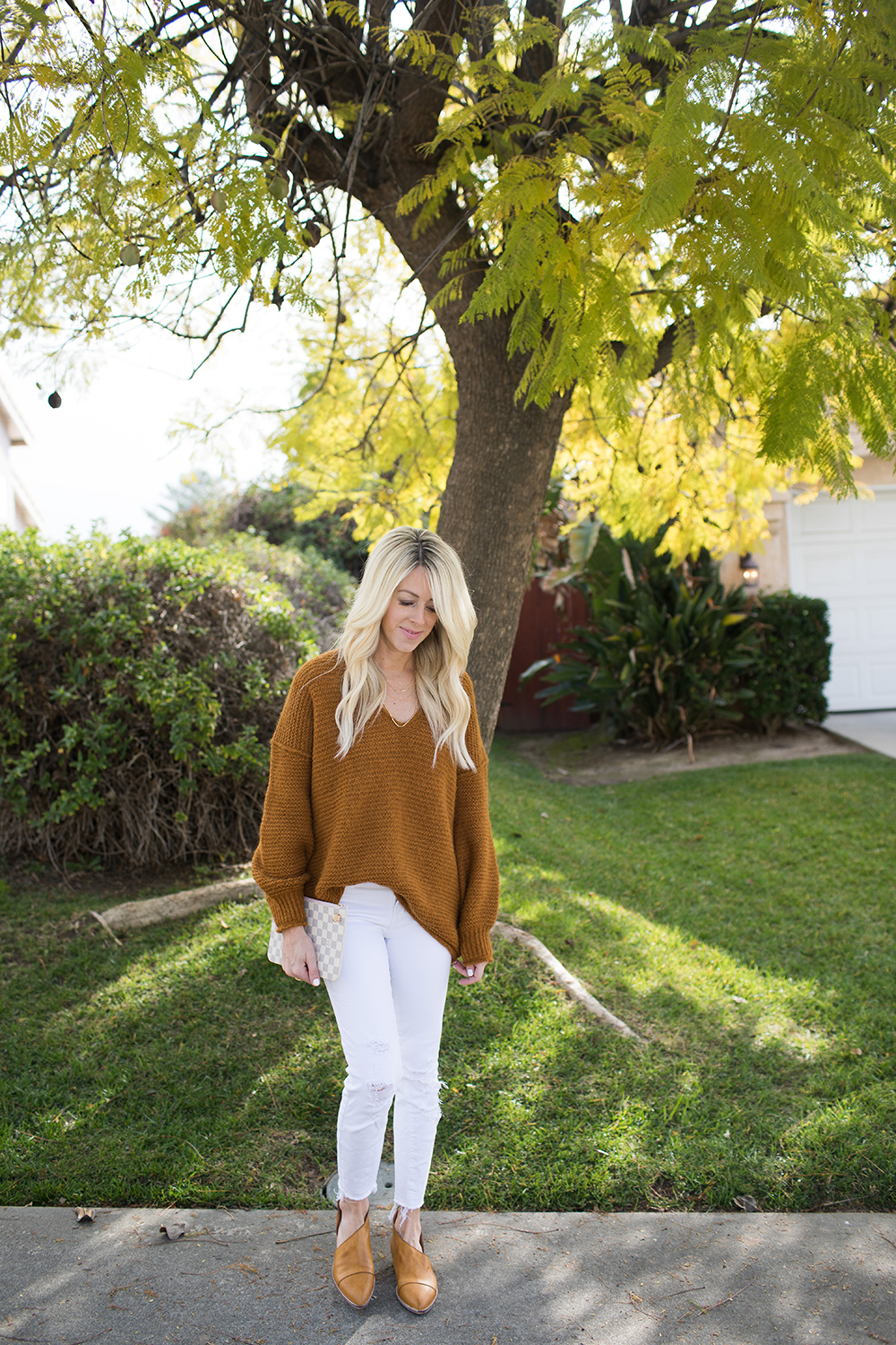 Kailee Wright_Burnt Orange Sweater