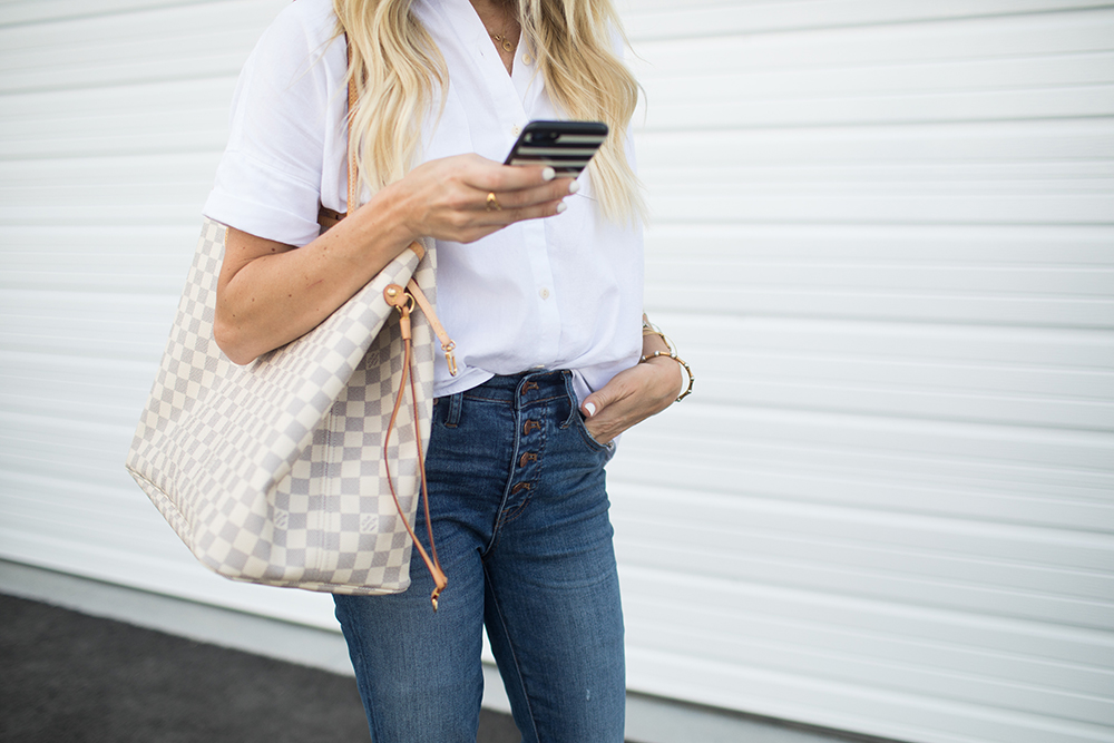 Kailee Wright_Madewell White Button Up