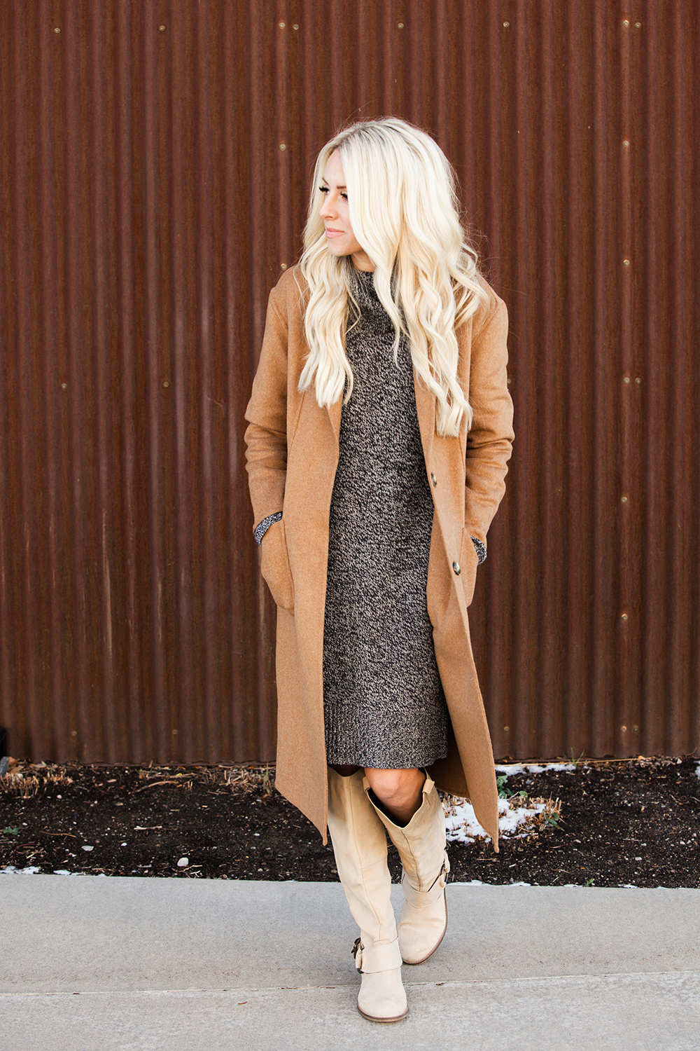 Kailee-Wright-brown Coat