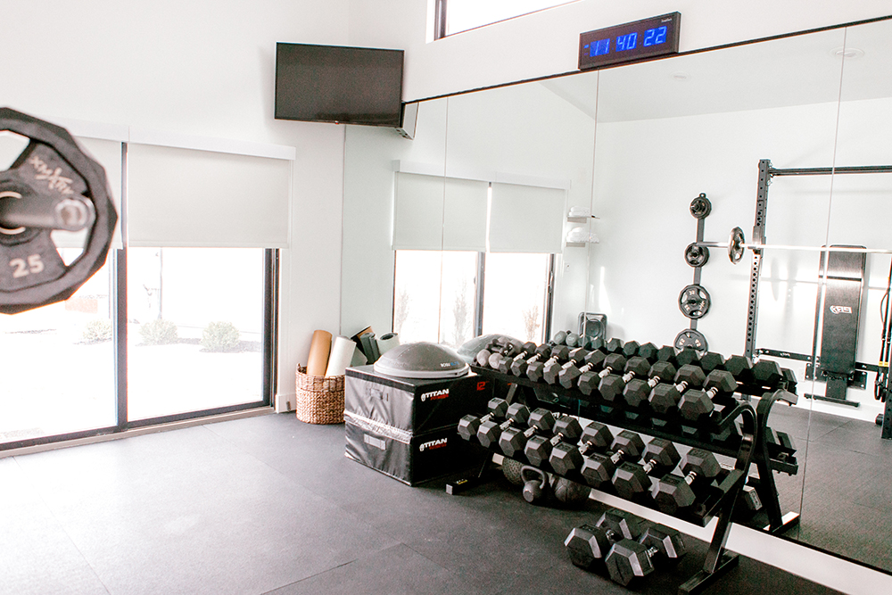 Kailee Wright Workout room