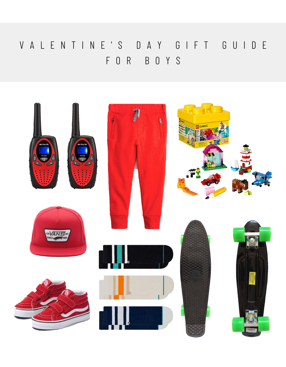 Kailee Wright valentines day boy gift ideas
