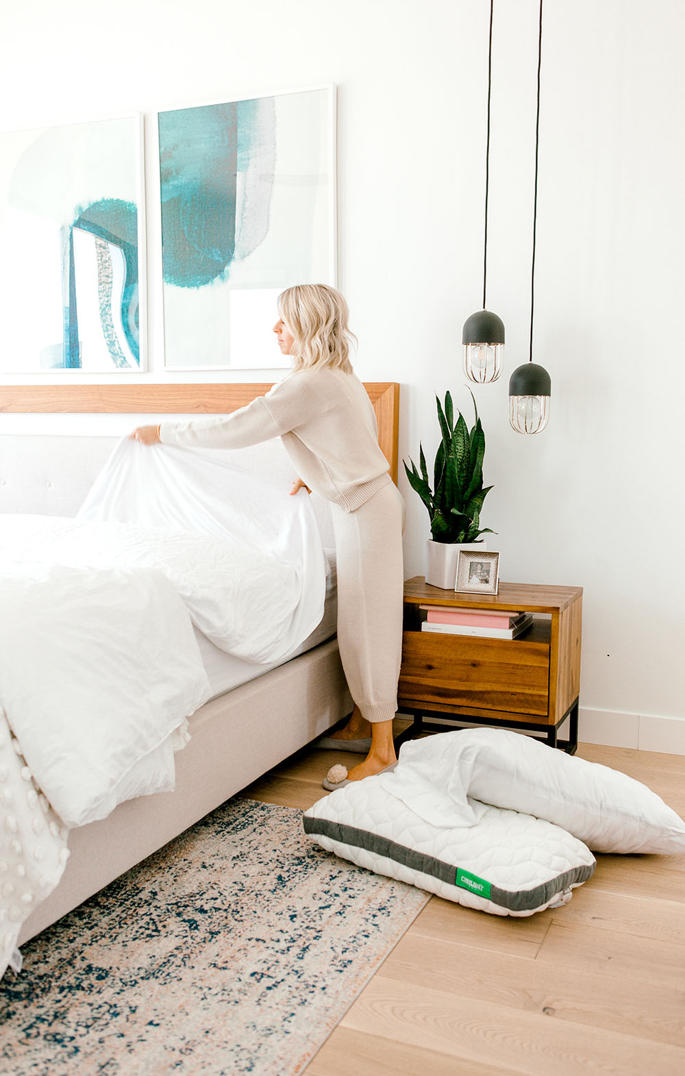 Kailee Wright Cariloha tips for a more restful sleep