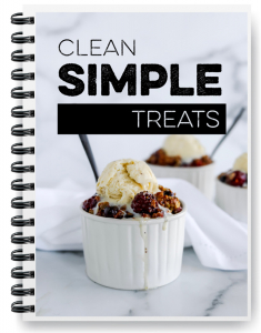kailee wright Clean Simple Eats Treat recipe book