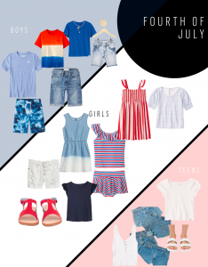 Kailee Wright Fourth of July outfits