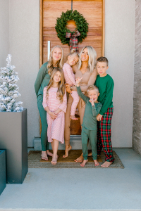 Kailee Wright family pajamas