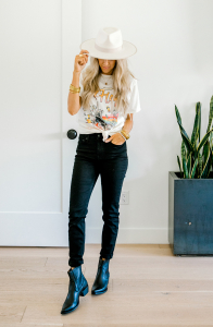 How to style black jeans Walmart Fashion