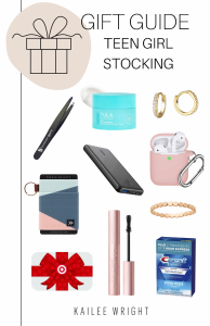 Stocking Stuffer Gift Ideas for Teen girls